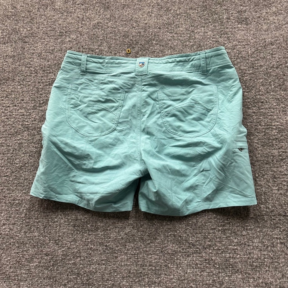 Kuhl Shorts Womens Size 6 Teal Blue Hiking Outdoor Lightweight Active Utility - Picture 7 of 8